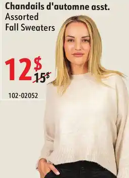 Sushi Shop Assorted Fall Sweaters offer
