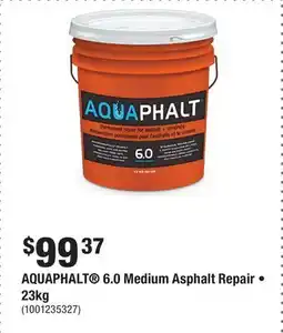 Home Depot AQUAPHALT 6.0 Medium Asphalt Repair • 23kg offer