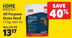Home Hardware All Purpose Grass Seed offer