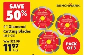 Home Hardware 4 Diamond Cutting Blades offer