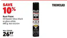 Home Hardware Rust Paint offer
