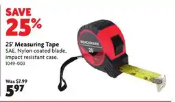 Home Hardware 25' Measuring Tape offer
