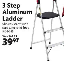 Home Hardware 3 Step Aluminum Ladder offer