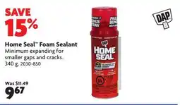 Home Hardware Home Seal Foam Sealant offer
