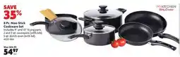 Home Hardware 8 Pc. Non-Stick Cookware Set offer