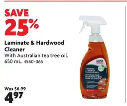 Home Hardware Laminate & Hardwood Cleaner offer