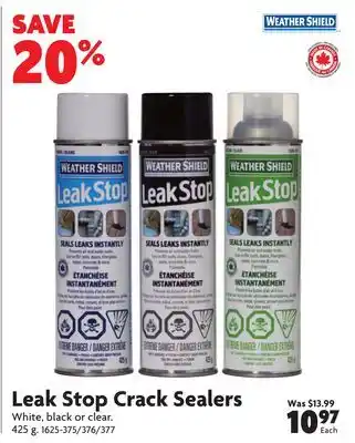 Home Hardware Leak Stop Crack Sealers offer