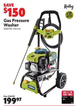 Home Hardware Gas Pressure Washer offer