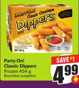 Chalo FreshCo Party On! Classic Dippers Frozen 454 g offer