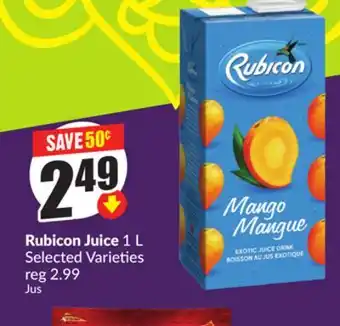 Chalo FreshCo Rubicon Juice 1 L Selected Varieties offer