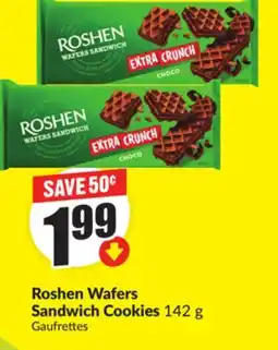 Chalo FreshCo Roshen Wafers Sandwich Cookies 142 g offer