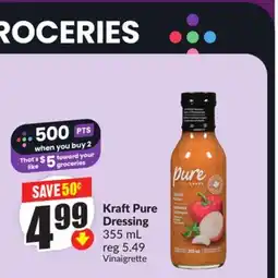 Chalo FreshCo Kraft Pure Dressing offer
