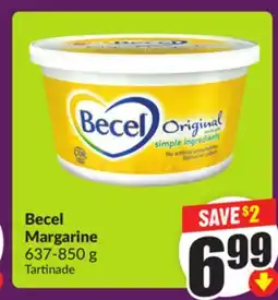 Chalo FreshCo Becel Margarine 637-850 g offer