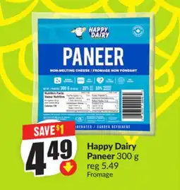 FreshCo Happy Dairy Paneer 300g offer