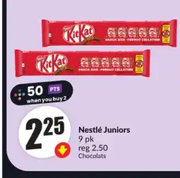 FreshCo Nestle Juniors 9 pk offer