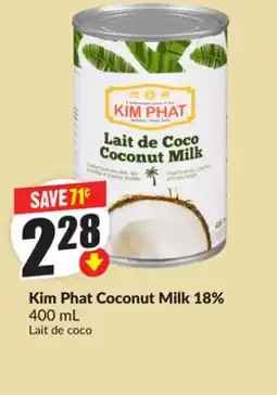 FreshCo Kim Phat Coconut Milk 18% 400ML offer