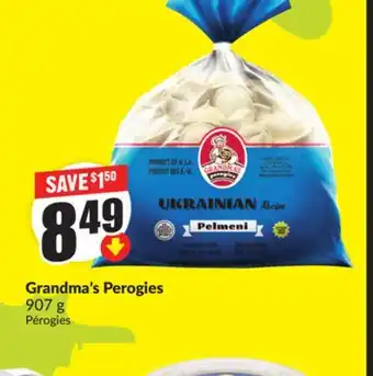 FreshCo Grandma's Perogies 907 g offer