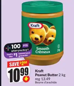 FreshCo Kraft Peanut Butter 2 kg offer