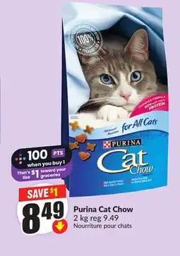 FreshCo Purina Cat chow 2 kg offer