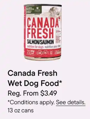 Petvalu Canada Fresh Wet Dog Food offer