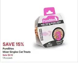 Petvalu PureBites Mixer Singles Cat Treats offer
