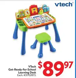 Walmart VTech Get-Ready-for-School Learning Desk offer