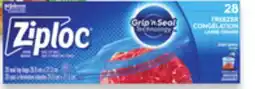 Walmart Ziploc Freezer or Sandwich Bags offer