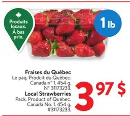 Walmart Local Strawberries offer