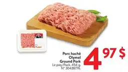 Walmart Olymel Ground Pork offer