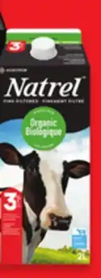 Walmart Natrel Organic Milk offer