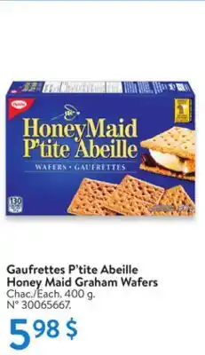 Walmart Honey Maid Graham Wafers offer