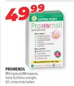 Familiprix PROMENSIL Menopause, Extra strength, 60 tablets offer
