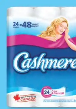 Familiprix CASHMERE, Papier Bathroom tissue, 24 double rolls or SPONGE TOWELS, Ultra Pro, Paper towels, 6 double rolls offer