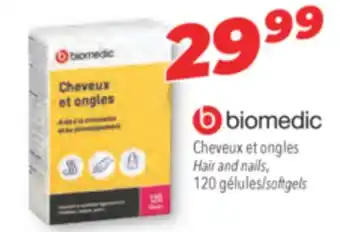 Familiprix BIOMEDIC, Hair and nails, 120 softgels offer