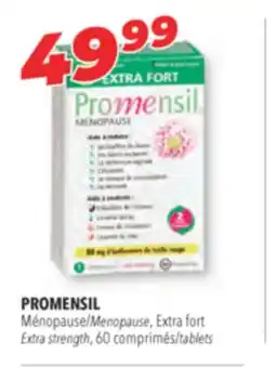 Familiprix PROMENSIL Menopause, Extra fort Extra strength, 60 tablets offer