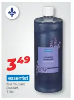 Familiprix ESSENTIEL, Foam bath, 1 litre offer