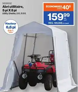 Patrick Morin Utility Shelter, 5 ft. X 8 ft offer