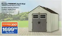 Patrick Morin TREMONT Storage Shed, 8 ft. X 10 ft offer