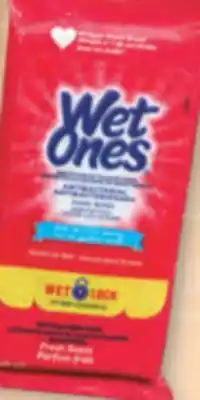 Familiprix WET ONES, Hand wipes or hand and face, 12 or 20 wipes offer