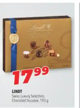 Familiprix LINDT Swiss Luxury Selection, Chocolate, 193 g offer