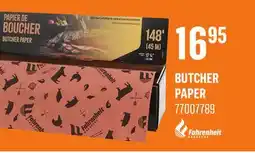 Canac Butcher Paper offer