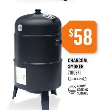 Canac Charcoal Smoker offer