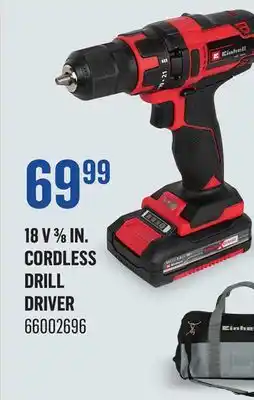 Canac 18 V 3/8 in. Cordless Drill Driver offer