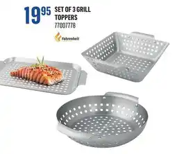 Canac Set of 3 Grill Toppers offer