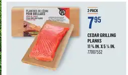 Canac Cedar Grilling Planks offer