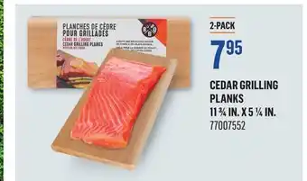 Canac Cedar Grilling Planks offer