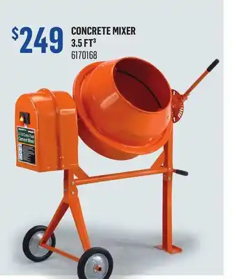 Canac Concrete Mixer - 3.5 ft³ offer
