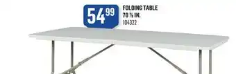 Canac Folding Table offer