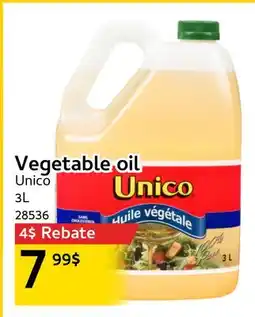 Mayrand Unico Vegetable oil offer