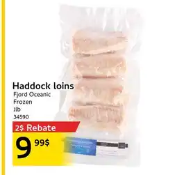 Mayrand Fjord Oceanic Haddock loins offer